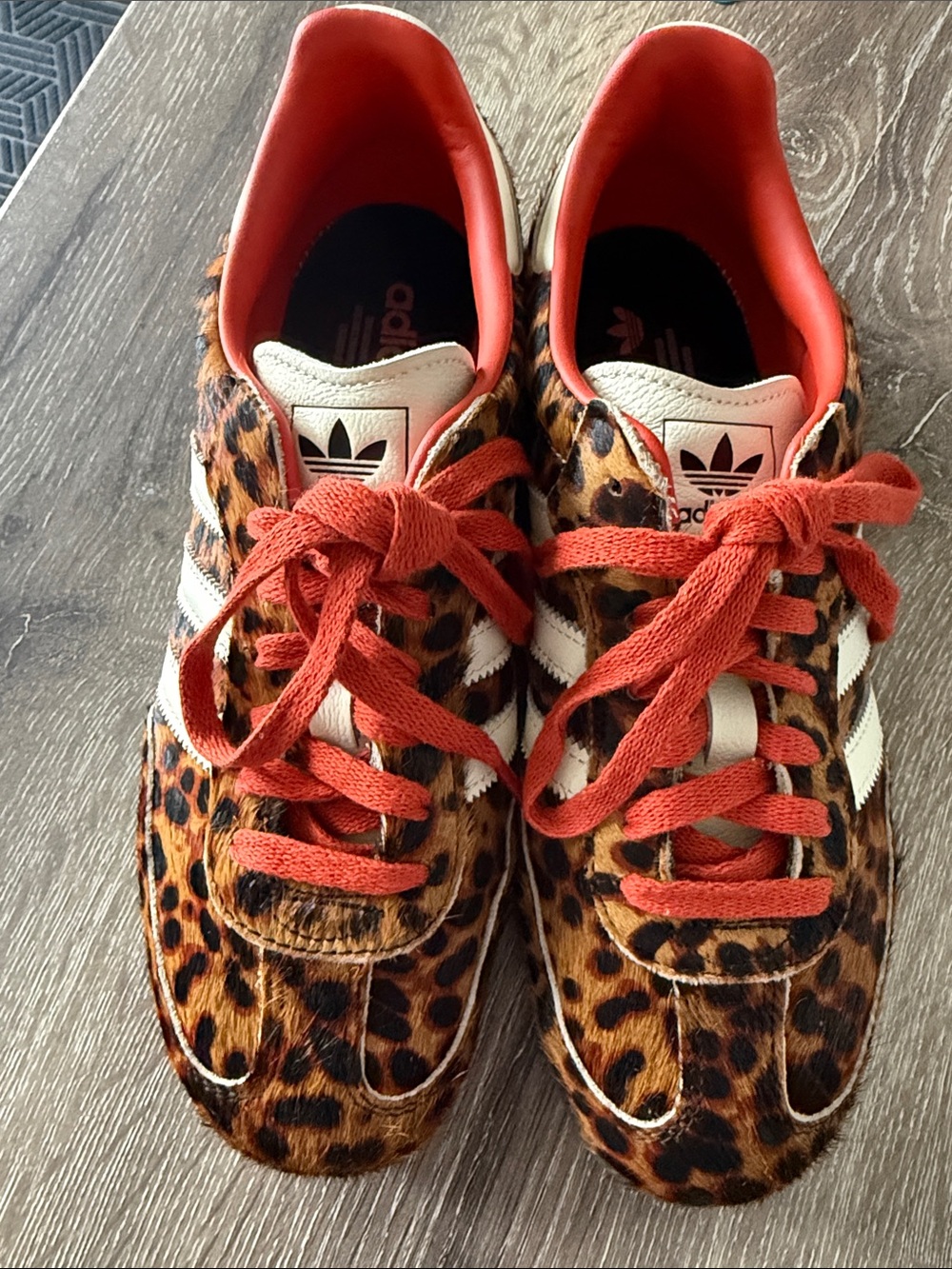 NWOB adidas Samba OG cheetah size 8.5